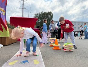 Развлечения для юных посетителей праздника